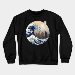 The Great Wave of New York Crewneck Sweatshirt